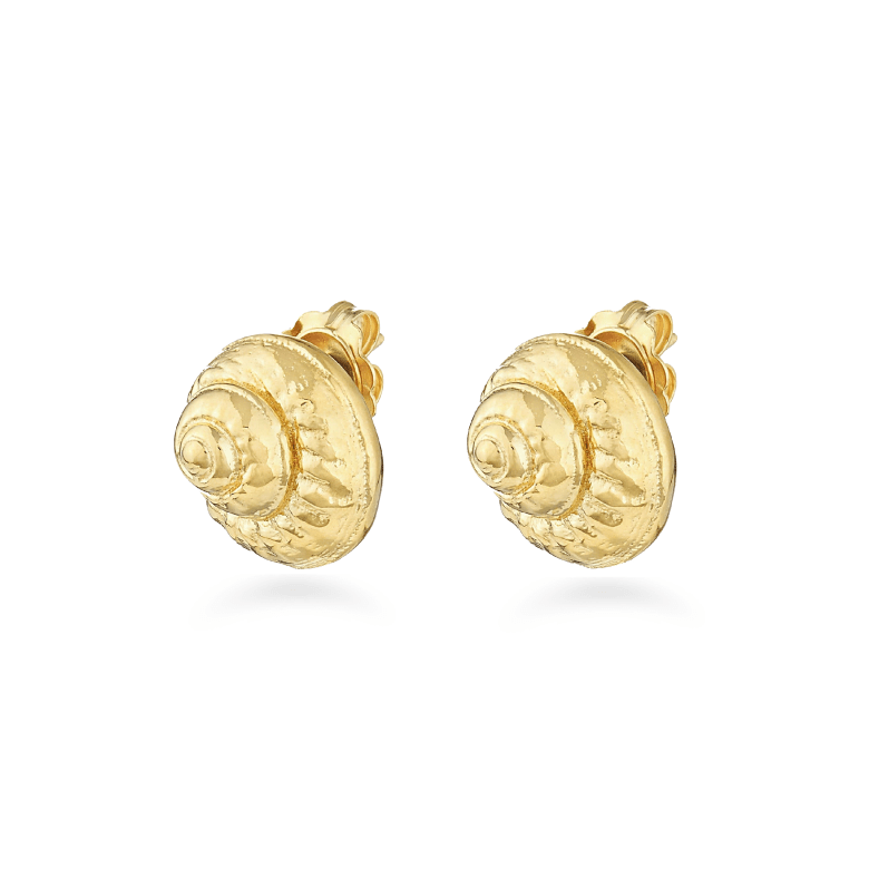 HLC - PENDIENTES GOLD SHELL 1